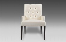 Durante Furniture custom silk dining chairs