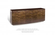 Durante Furniture Custom Walnut Console Cabinet